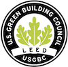 U.S. Green Building Council LEED logo.